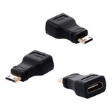 Convertidor Adaptador Hdmi Hembra A Mini Hdmi Macho Sencillo