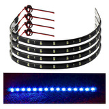 Tiras De Luz Led Flexibles Para Coche, Camión, Parrilla, 4 X