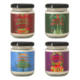 Juego De 4 Velas De Navidad Para Mujer, Juego De Regalo Para