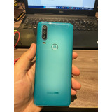 Motorola One Action Dual Sim 128 Gb Aqua Teal 4 Gb Ram