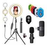 Ringue Light Hing Lght Kit Microfone De Lapela Bluetooth Top