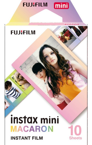 Fujifilm Cartucho Fuji Instax Mini Macaron (10 Hojas) 