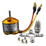 Motor Eléctrico Brushless A2212 / 1400 Kv 10t