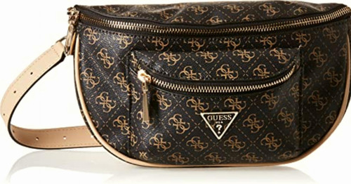 Guess Bolsa Manhattan Belt Bag En Color Café