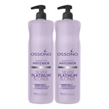 Shampoo Matizador Azul Violeta Ossono 900ml Rubio