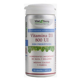 Vitamina D3 800 Ui + Prebióticos.