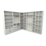 Kit Closet Modulado M95 Quarto, Loja