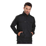 Chaqueta Hombre Rompevientos Deportiva Impermeable Invierno Forrada Cuello Alto  Moda Masculina Liviana Urbana Ropa De Calle Calidad Premium