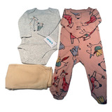 Conjunto Body, Pantalon Y Enterito / Carters / 9m