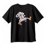 Playera One Piece Nika Gear 5 Figura Anime