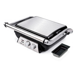 Parrillera Eléctrica Haeger Plancha Asado Sándwich Grill