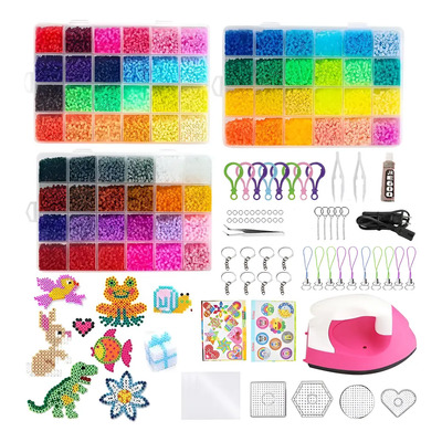 Kit Hama Beads 2.6mm 72 Colores,46000piezas Para Planchar | Meses sin interés