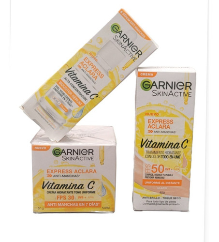 Garnier Antimanchas Express Aclara Pack Con 3