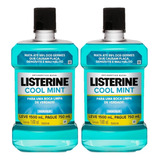 Listerine 1500ml Cool Mint Enxaguante Antisséptico Bucal 