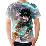 Camisa Camiseta Deku (midoriya) Anime Boku No Hero Academia