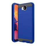 Funda Para Huawei Y5 2017/y5 Pro Mya-l13 Cepillado Y Cristal