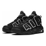 Air More Uptempo Triple Black Original Talla: 7.5usa 24.5cm