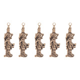 Medallón Dorado Con Forma De Estatua De Buda De Avalokitesva