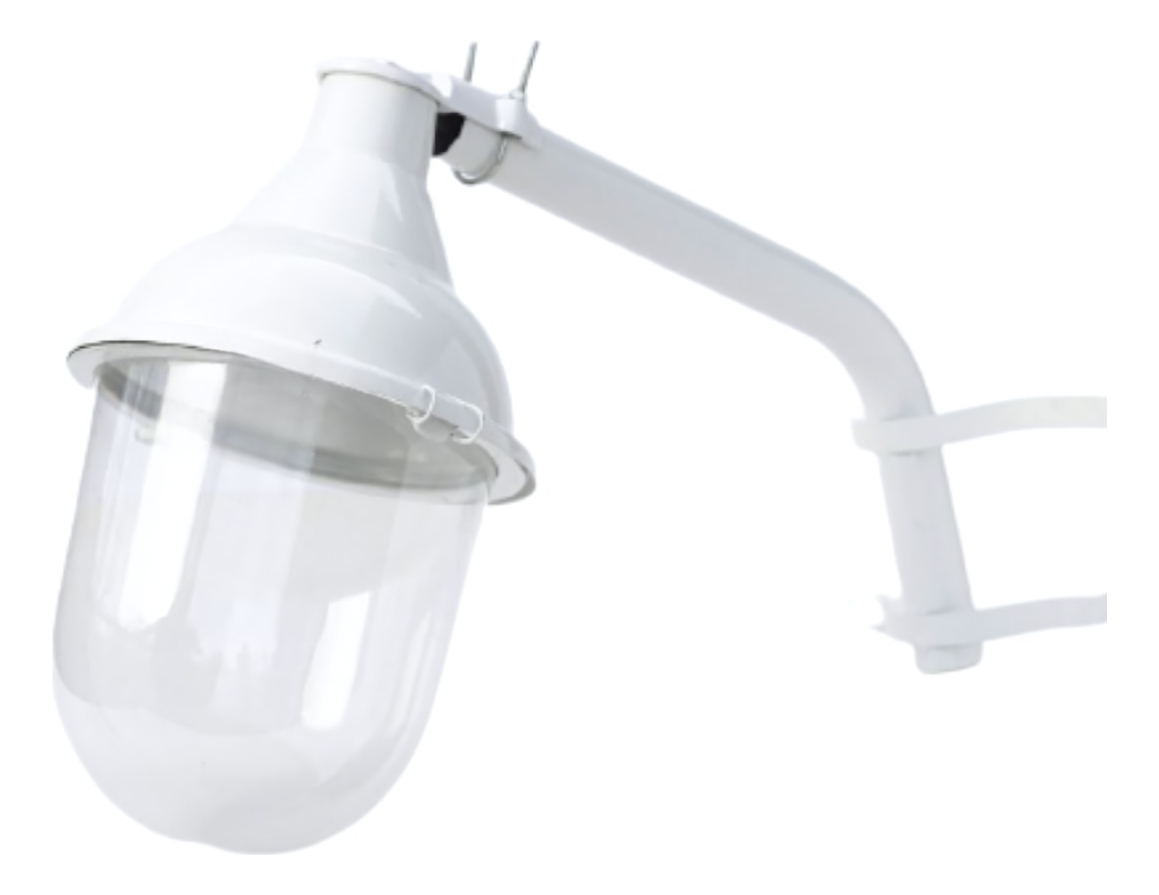 LUMINARIA DE CALLE C/POLICARBONATO Y BRAZO 50CM E40 ECO