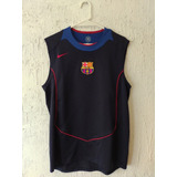 Musculosa Entrenamiento Fc Barcelona 2004 Total90 Talle M