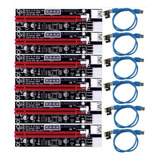 Pack X 6 Risers Pcie Vers 103d 1x A 16x Cable Usb 3.0 Cripto Color Negro