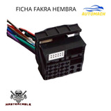 Ficha Estereo Fakra Hembra Peugeot  Citroen Ford Stereo Full