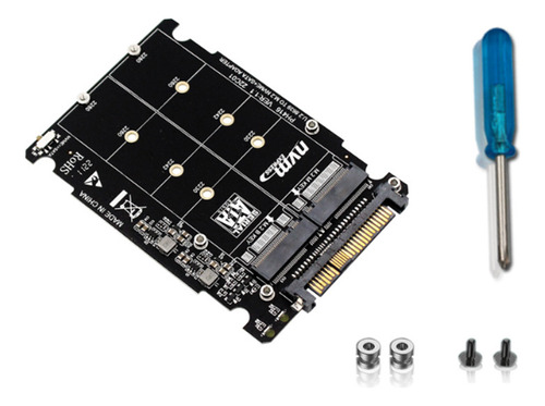 Adaptador M.2 Ssd A U.2 2en1 M.2 Nvme Y Sata-bus Ngff Ssd T