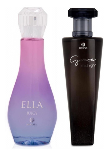 Kit Perfume Feminino Ella Juicy + Grace  Midnight.
