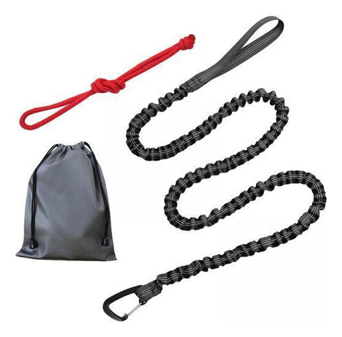 2 Piece Bicycle Tow Rope Pull Strap