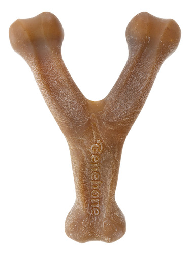 Mordedor Osso P/ Cães Benebone Wishbone Amendoim P - Seguro