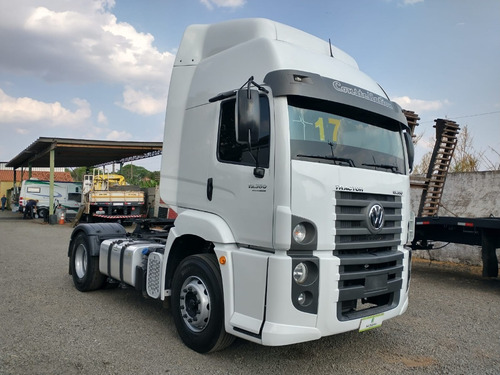 VOLKSWAGEN VW 19360 ANO 2017 CAVALO MECÂNICO MANUAL TOCO