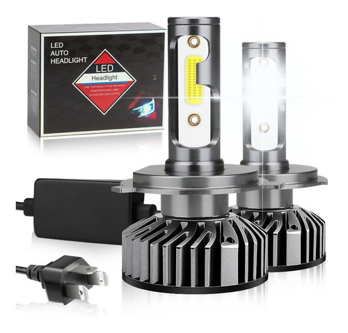 14000lm Kit De Faros Led H4 Luz Alta Y Baja Para Volkswagen