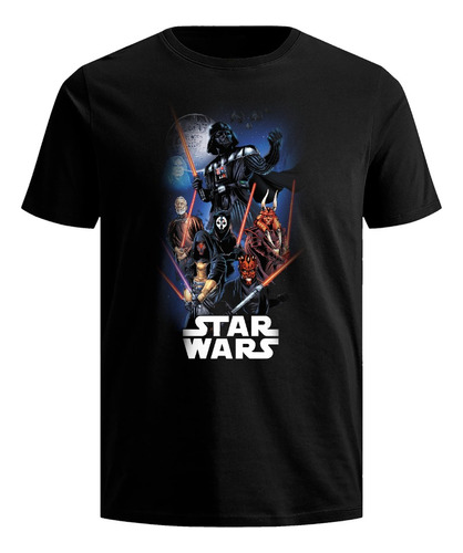 Playera Star Wars Guerra Galaxias Tshirt Camiseta Hombre