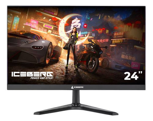 Monitor Gamer Ips Iceberg Destiny X224 Ips 75hz Fullhd 24'' Color Negro 110v/220v