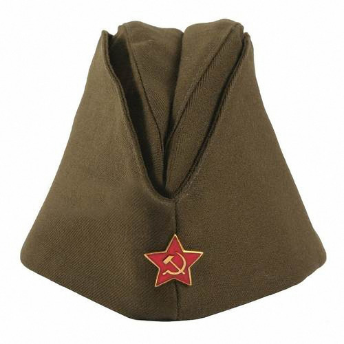Gorra Rusa Pilotka Union Sovietica 2da Guerra Con Pin