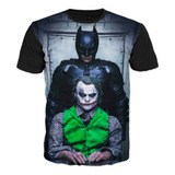 Camisetas De Batman Joker Guason Caballeros Y Niños 