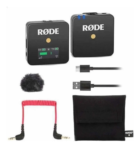 Microfone Rode Wireless Go Condensador Omnidirecional