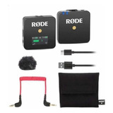 Microfone Rode Wireless Go Condensador Omnidirecional