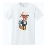Camiseta Sublimada Isaac Asimov, Suave, Cómoda, Unisex