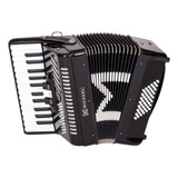 Acordeon 48 Baixos Michael Acm4803n Spb Preto Com Case