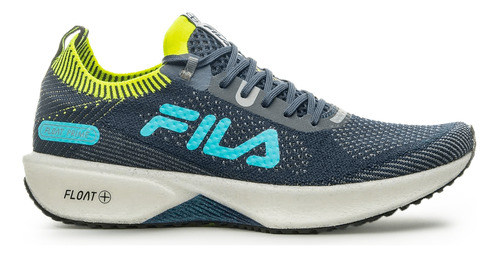 Zapatillas Fila Hombre Float Prime Azules Running 