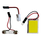 Foco Automotriz De 48 Leds/ Blanco Con Adaptadores.