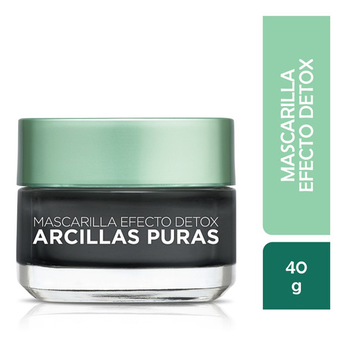 Mascarilla Facial Arcillas Puras, Loreal, 40ml