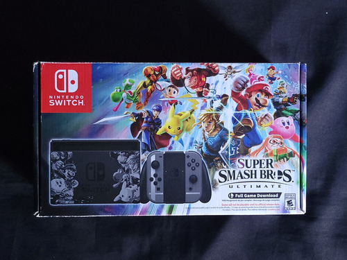 Consola Nintendo Switch 1.0 Super Smash Bros Ultimate