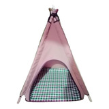 Teepee Cama Tepee Tipi Plegable Cómoda Carpas Niños Y Niñas