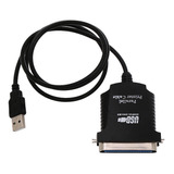 Usb 2.0 1284 36 Pines Cable De Impresora Pc Adaptador- A