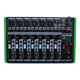 Mixer Consola Probass Pm1224bt Bluetooth Mp3 Usb 12 Can