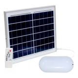 Lampara Sobreponer Led Solar Ovalada 25w=250watts Luz Blanca