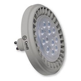 Lampara Foco Ar111 Gris Led 12w Dimerizable Luz Calida Gu10 220v Candil