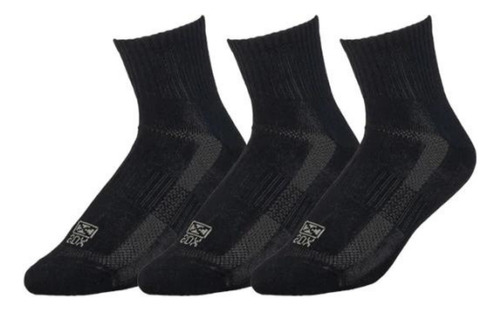 Media Sox® Deportiva Caña Corta Soquete Running Pack X 3